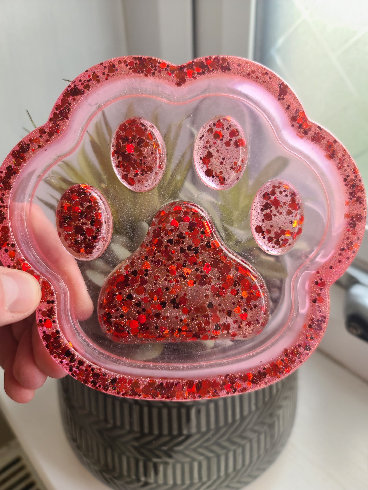 Valentines Paw Trinket