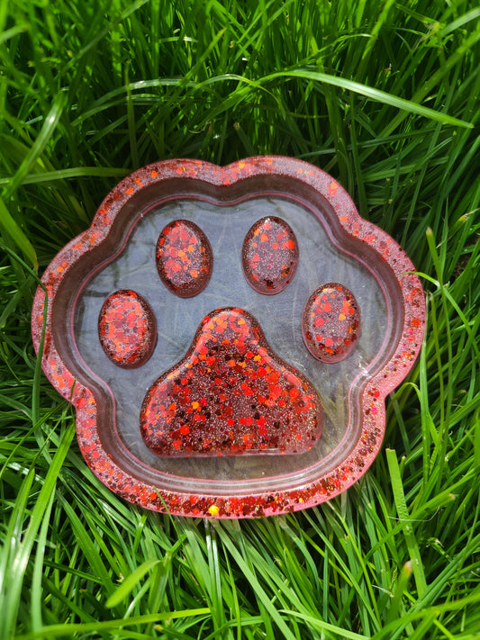 Valentines Paw Trinket